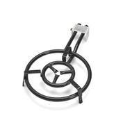 DE BUYER -0816.40N Brûleur Gaz pour Casseroles avec Trépied, Diamètre Ø 40 cm, Noir