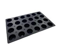 DE BUYER 1710.6 1710.60 Moule à gâteau fantaisie en silicone Noir