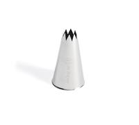 De Buyer Douille inox cannelée D8 - 8 dents, Ø 1,1 cm, sans soudure