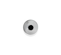 DE BUYER - 2116.07 - Douille à Petit fours Inox ø 7 10 Dents Argent