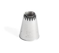 DE BUYER -2118.12 -douille sultane cone rasant cannelee 2cm, Argent