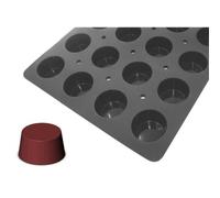 "De Buyer, 24 Moule Moul 'flex Pro 7 cm diam. Moules à muffins - Coque en silicone"