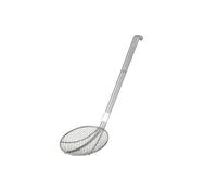 De Buyer - 2601.12 - Cuillère à mousse métallique extra forte en acier inoxydable - Manche L 34 cm - 12 cm