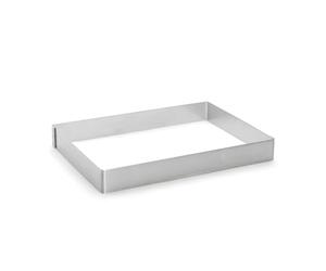 DE BUYER -3015.36 -cadre a entremets inox 36x26x4.5, Argent