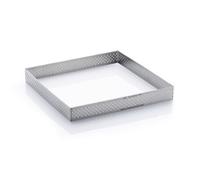 de Buyer 3099.22, Cercle à gâteau, Carré, Acier inoxydable, Acier inoxydable, France, 200 mm