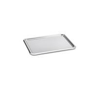 DE BUYER -3201.24 -plateau patissier inox bord rond 24x19cm