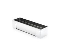 DE BUYER -3205.30 -Gouttiere à buche rectangulaire demontable inox 30x8x6cm, Language_tag:fr_fr