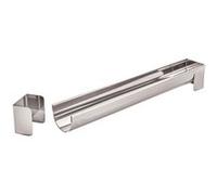 De buyer 3206.04 gouttière démontable ronde - embouts amovibles - ht. 4 cm - 30 x 4 cm Inox G