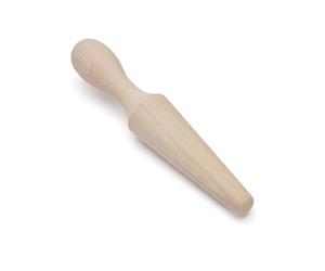 DE BUYER -3350.90 -pilon pour chinois en hetre, 25.4 x 6.2 x 4.39 cm, Marron