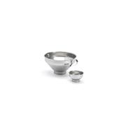 De Buyer Entonnoir à confiture -3356.00 diamètre de sortie 3,5 ou 6 cm Argenté