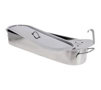 De Buyer - 3449.62 - Poissonnières inox 18% complètes (avec grille et couvercle) - induction - Longueur 60cm