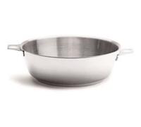 De Buyer Sauteuse bombée en inox MILADY pour poignée amovible TWISTY Ø 24 cm Argent