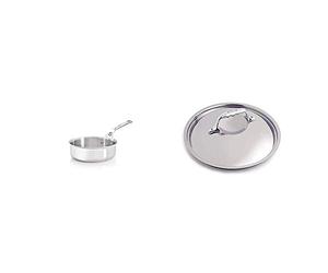 DE BUYER -3730.24 -sauteuse droite affinity ø24 & 3709.24N -couvercle inox bombe pr affinityø24
