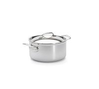 DE BUYER -3742.24 -faitout affinity a couv.tout inox ø 24, Argent