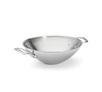 DE BUYER -3743.32 -wok 2 anses affinity tout inox ø 32 cm