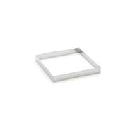 DE BUYER -3905.16 -cercle carre inox f 17 ht 2cm - 16cm, Argenté
