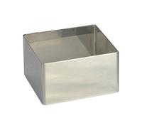 de Buyer 3906.08, Boîte à gâteaux, Carré, Acier inoxydable, Acier inoxydable, 80 mm, 80 mm