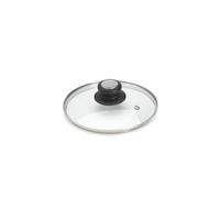 DE BUYER -4112.18 -couvercle verre bouton bak./inox ø 18cm
