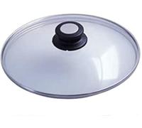 DE BUYER -4112.24 -couvercle verre bouton bak./inox ø 24cm, Argent