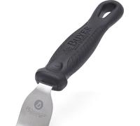 de Buyer 4231.25, Spatule de cuisine, Acier inoxydable, Acier inoxydable, Polyamide, Noir, 35 mm