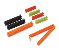 Lot de 8 pinces twixit pour fermer les poches à pâtisserie