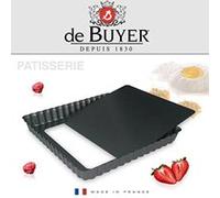 TARTE CARREE FOND DEMONTABLE 18cm