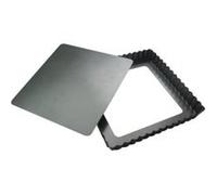 Tarte carree fond demontable 23cm