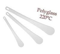 DE BUYER 4745.30 SPATULE BLANCHE EN POLYGLASS LONGUEUR 30 CM RÉSISTANTE À 220° C Blanc G
