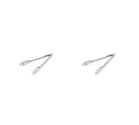 DE BUYER -4788.24N -Pince cafet./viennoiseries PM 24cminox en Acier Inoxydable,Longueur 24 cm, Argent (Lot de 2)