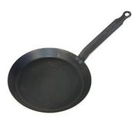 Poêle à crêpes en tôle bleue 2 mm ø 24 cm