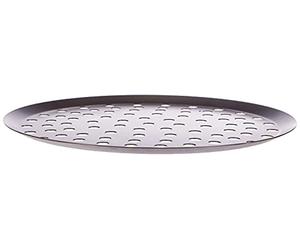 DE BUYER -5353.28 -tourtiere perforee tole bleue 28cm, Bleu