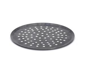 DE BUYER -5353.32 -tourtiere perforee tole bleue 32cm, Bleu