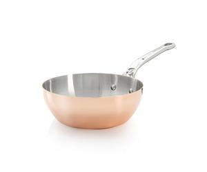 DE BUYER -6436.20 -sauteuse bombee cuvre inox q. inox ø 20