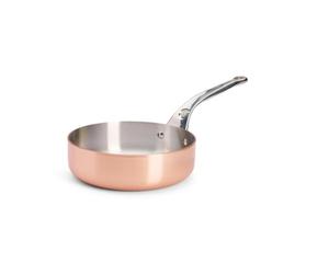 DE BUYER -6436.24 -sauteuse bombee cuvre inox q. inox ø 24, Cuivre
