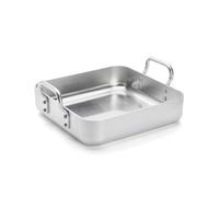 DE BUYER -7664.30 -plat a rotir rectang. alu.2 a.f.30x30, Gris