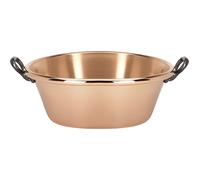 DE BUYER Bassine à confiture cuivre lisse 10/10e - øhaut 38 cm - øbas 27 cm