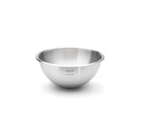 De Buyer - Bassine demi-sphérique "Cul-de-Poule" en inox avec fond en silicone - Diamètre 24 cm -, Argent