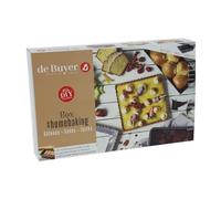 De Buyer - Box #HOMEBAKING : moule à tarte carré, moule à cake plié et moule à gâteau carré - 3 pièces -