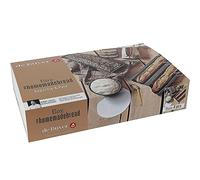De Buyer - Box #HOMEBREAD Baguette & Pain : plaque de cuisson, moule rectangulaire, grignette et corne souple - 4 pièces -