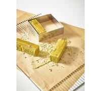 De Buyer - Cadre à entremets carré extensible en inox - 30 x 30 x 5 cm (max 57 x 57 x 5 cm) -, Gris
