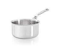 De Buyer - Casserole en inox 5 couches AFFINITY - 14 cm - Fabriquée en France, Sans PFAS, Montée Rapide en Température, Inox 18/10, Tous Feux + Four, Finition Poli Brillant