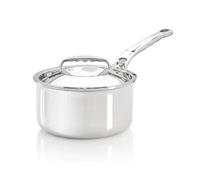 De Buyer Casserole Affinity Ø 20 cm – Gris, acier inoxydable, couvercle – Tous feux dont induction
