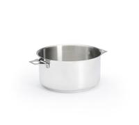 De Buyer - Casserole en inox MILADY TWISTY amovible - Diamètre 20 cm -, Argenté