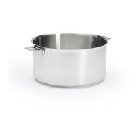 De Buyer - Casserole en inox MILADY TWISTY amovible - Diamètre 28 cm -