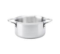 De Buyer Casserole sans couvercle Alchimy en acier inoxydable Ø16 cm