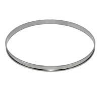 DE BUYER Cercle à tarte - Inox - Ø 24 x H 2 cm - Tous feux dont induction