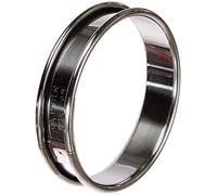 DE BUYER - Cercle à tarte rond en inox à bord roulé - 8 x 2 cm