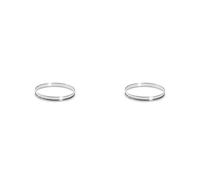 DE BUYER - Cercle à tarte rond en inox à bord roulé - Diamètre 18 cm, hauteur 2 cm - 3091.18N (Lot de 2)