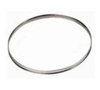 De buyer - Cercle à tartes rond Bord roulé Inox Diamètre 26cm G