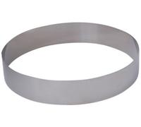 De Buyer – Cercle à entremets rond inox durable 8 x 4,5 cm – Fabriqué en France